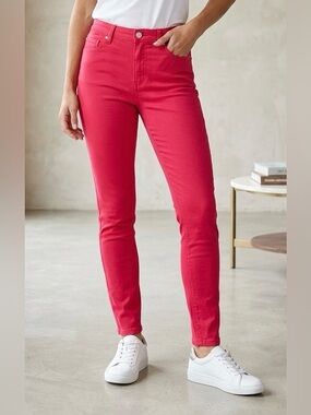 DESIGN LAB Vibrant Pink Lightweight Jeans - Size 30